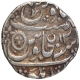 Silver One Rupee Coin of Malhar Nagar Mint of Indore State.