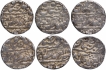 Silver One Rupee Coins of Madho Singh II of Sawai Jaipur Mint of Jaipur State.