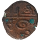 Copper Doudou Coin of Pondichery Mint of Indo French.