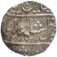 Silver One Rupee Coin of Arkat Rupee of Indo French.