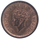 Copper One Twelfth Anna Coin of King George VI of Bombay Mint of 1942.