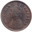 Copper Half Pice Coin of Victoria Empress of Calcutta Mint of 1898.