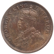 Copper One Quarter Anna Coin of King George V of Calcutta Mint of 1919.