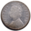 Silver Two Annas Coin of Victoria Empress of Calcutta Mint of 1892.