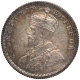 Silver Half Rupee Coin of King George V of Calcutta Mint of 1936.