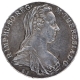 Silver Thaler Coin of Maria Theresia of Austria.