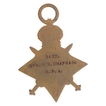 Bronze Star Medal of First World War of British and Imperial Forces.