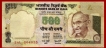 Error Five Hundred Rupees Bank Note Singed By Y,V,Reddy.