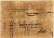 Autograph of Sir James Hogg 1st Baronet, Chairman of the East India Company & Registrar of the Supreme Court of Judicature