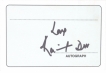 Autograph of Kapil Dev, Former Indian Cricketer.