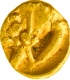 Gold One Quarter Fanam Coin of Western Ganga Dynasty.