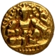 Gold Varaha Coin of Krishnadevaraya of Vijayanagara Empire.