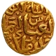 Gold Tanka Coin of Muhammad bin Tughluq of Tughluq Dynasty of Delhi Sultanate.