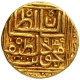 Rare Gold Heavy Tanka Coin of Nasir ud din Mahmud Shah III of Gujarat Sultanate.