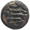 Copper Dam Coin of Akbar of Chitor Mint.