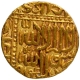 Rare Gold Mohur Coin of Akbar of Ahmadabad Mint.