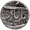 Silver One Rupee Coin of Jahangir of Ahmadnagar Mint.