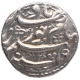 Silver One Rupee Coin of Noorjahan of Surat Mint.