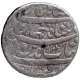 Silver One Rupee Coin of Shahjahan of Dehli Mint of Farwardin Month.