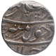 Silver One Rupee Coin of Aurangzeb Alamgir of Lakhnau Mint.