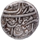 Silver One Rupee Coin of Aurangzeb Alamgir of Surat Bandar e Mubarak Mint.