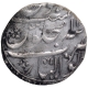 Silver One Rupee Coin of Muhammad Shah of Gwaliar Mint.