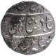 Silver One Rupee Coin of Muhammad Shah of Kora Mint.