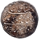 Silver One Rupee Coin of Tipu Sultan of Patan Mint of Mysore Kingdom.