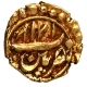 Gold Fanam Coin of Tipu Sultan of Patan Mint of Mysore Kingdom.