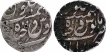 Silver One Rupee Coins of Mir Mahbub Ali Khan of Haidarabad Farkhanda Bunyad Mint of Hyderabad State.