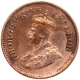 Bronze Half Pice Coin of King George V of Calcutta Mint of 1933.