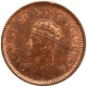 Bronze Half Pice Coin of King George VI of Calcutta Mint of 1939.