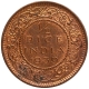 Bronze Half Pice Coin of King George VI of Calcutta Mint of 1939.