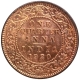 Copper One Quarter Anna Coin of King George V of Calcutta Mint of 1920.