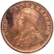 Copper One Quarter Anna Coin of King George V of Calcutta Mint of 1920.