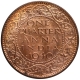 Bronze One Quarter Anna Coin of King Goerge VI Bombay Mint of 1940.