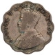 Copper Nickel One Anna Coin of King George V of Calcutta Mint of 1924.