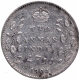 Silver Two Annas Coin of King Edward VII of Calcutta Mint of 1904.