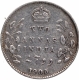 Silver Two Annas Coin of KIng Edward VII of Calcutta Mint of 1905.