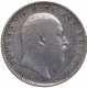 Silver Two Annas Coin of King Edward VII of Calcutta Mint of 1910.