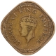 Nickel Brass Two Annas Coin of King George VI of Bombay Mint of 1944.