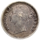 Silver Quarter Rupee Coin of Victoria Queen of Madras Mint of 1840.