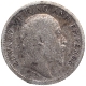 Silver Quarter Rupee Coin of King Edward VII of Calcutta Mint of 1903.