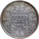 Silver Half Rupee Coin of Victoria Empress of Calcutta Mint of 1892.