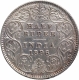 Silver Half Rupee Coin of Victoria Empress of Calcutta Mint of 1896.