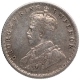 Silver Half Rupee Coin of King George V of Calcutta Mint of 1912.