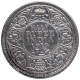 Silver Half Rupee Coin of King George V of Bombay Mint of 1919.