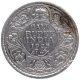 Silver Half Rupee Coin of King George V of Bombay Mint of 1925.