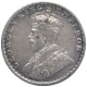 Silver Half Rupee Coin of King George V of Bombay Mint of 1926.