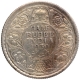 Silver Half Rupee Coin of King George V of Calcutta Mint of 1930.